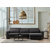ATELIER DEL SOFA Lily Corner Right Grey