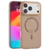 Matte Color MagSafe maska za iPhone 17 Pro – zlatna