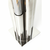 Meblo Trade Podna lampa Pipe Chrome 175 cm 30x30x175h cm