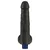 Real Softee – Vibrating Dildo 23 cm - Črna