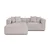 Atelier del Sofa Ugaona garnitura 230x69x180cm Bež