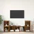 Vidaxl Komplet TV omaric 3 szt. Rjava Konstruiran les