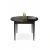HANAH HOME Trpezarijski sto Rox Black Marble Black