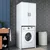 Hanah Home Ormarić za veš mašinu KD110-3192, Beli