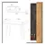 Hanah home Radni sto 100x81x60?cm Hrast-Tamnosivi
