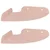 Lebdeća polica s policom 2 pcs Ružičasta 15 x 15 x 2 cm