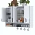 Hanah Home Kuhinjski element JE199-3812, 120x61.8x27.5 cm, Beli
