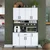 Hanah Home Komoda 120x198,6x40cm Bela
