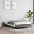 shumee vidaXL Posteljni okvir brez vzmetnice temno siv 120x190 cm blago