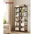 Songmics Knjižna omara 5 polic 30x40x178 cm rjava