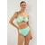 Trendyol Milla Ženski kupaći kostim Tbess25Bt00134, Menta