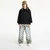 Mikina Marcelo Burlon County Goth Boxy Hoodie Black/ Deep Green S