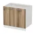 Hanah Home kuhinjski element Minar 4132, 90 cm, beli / dore