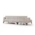 Atelier del Sofa Ugaona garnitura Horizon 85x43x200cm Bež