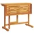 Sklopivi balkonski stol 90x60x72 cm od masivnog bagremovog drva