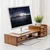 Beifang Postolje za monitor sa fiokama, 69x33x23 cm, Braon
