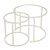 Hanah Home set klub stolova Beige-Trs-60-42-Nrd-Srk, bež
