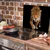 shumee Steklena zaščitna plošča ZA štedilnik 60x52 tiger