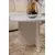 Nordure Klub sto Sable, 119x60x40cm, Beli