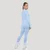 GymBeam Women‘s Luma Sports Top Baby Blue