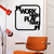 WALLXPERT Zidna dekoracija Work Hard Play Hard
