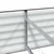 Vidaxl Dvignjena gredica Rjava 400 x 80 x 44 cm Jeklo