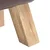 vidaXL klop Temno rjava 110 x 30 x 45 cm Pravo usnje