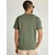 Funky Buddha Majica  temno zelena / off-bela