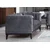 Atelier del Sofa Dvosed Trendy 190x79x89cm Tamnosivi