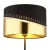 Globo 54046S - Stojeća lampa OR 1xE27/60W/230V prečnik 35 cm crna/zlatna