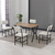 Hanah Home Trpezarijski sto i stolice Dubai, Krem