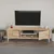 Hanah Home TV komoda Eslem, 120x43.6x29.6 cm, Hrast
