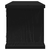 Zidne police 2 kom crni hrast 90x18x20 cm drveni
