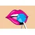 Slika pop art lizika - 90x60