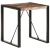 vidaXL Jedilna miza 70x70x75 cm trden predelan les