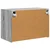 TV zidni ormar Siva Sonoma 59,5 x 31 x 40 cm Konstruirano drvo