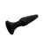 Butt plug L Silicone Plug, 12.8cm, Crni