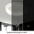 Brilagi - LED prigušiva stropno svetlo FALCON MODERN LED/54W/230V 60 cm bela + daljinski upravljač