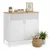 Songmics Shranjevalna omara 40x80x76 cm rjava