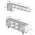 Hanah Home TV komoda Inci 845HCT3069