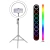 Selfie LED Ring light color sa stalkom 26cm