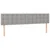 Vidaxl Box spring postelja z vzmetnico svetlo siva 120x190 cm blago