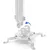 Techly Stropni nosilec za projektor Techly 380-580 mm, srebrn