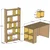 Hanah home Polica 120x75x65cm Orah