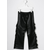 Elisabetta Franchi La Mia Bambina - faux leather trousers - kids - Black