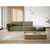 Zeleni kotni kavč Vanda - Mazzini Sofas