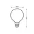 FILAMANT SIJALICA LED E27 G95,4W 200Lm 2200K AMBIA.