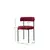 Hanah Home Set trpezarijskih stolica Gini 4009 V2, 2 komada, Crveni