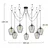 Opviq Luster Tel-6696, 160 cm 7xE27 s