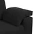 Vidaxl Dvosed črne barve 180x77x82 cm žamet